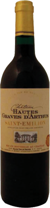 Château HAUTES GRAVES D’ARTHUS 2005